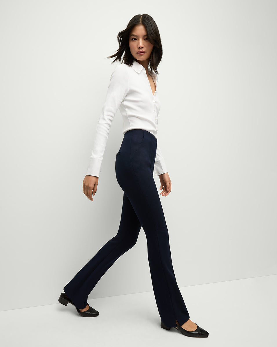High-Waisted Flared Pants for Women | Orion Stretch Blend