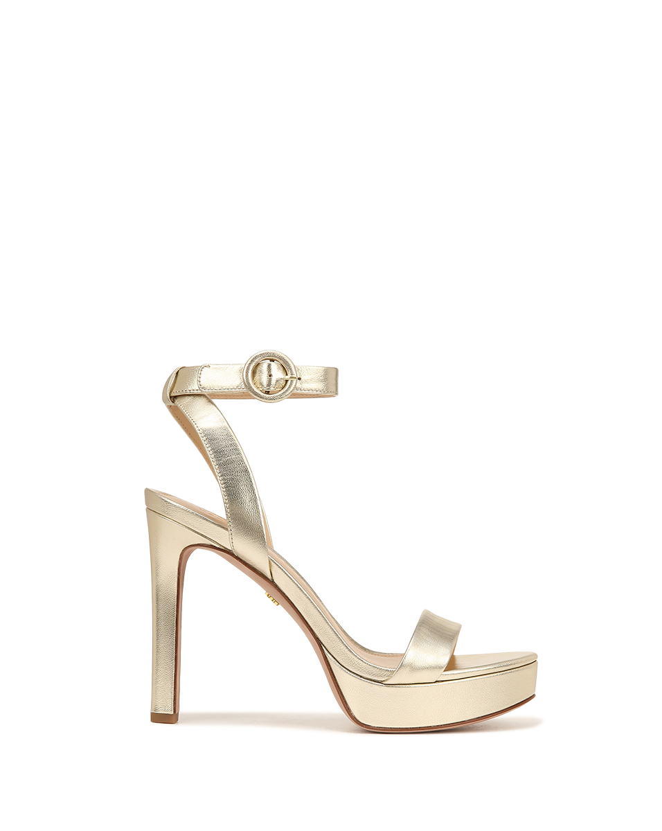 Platform-Heel Sandals with Ankle Straps for Parties | Darcelle