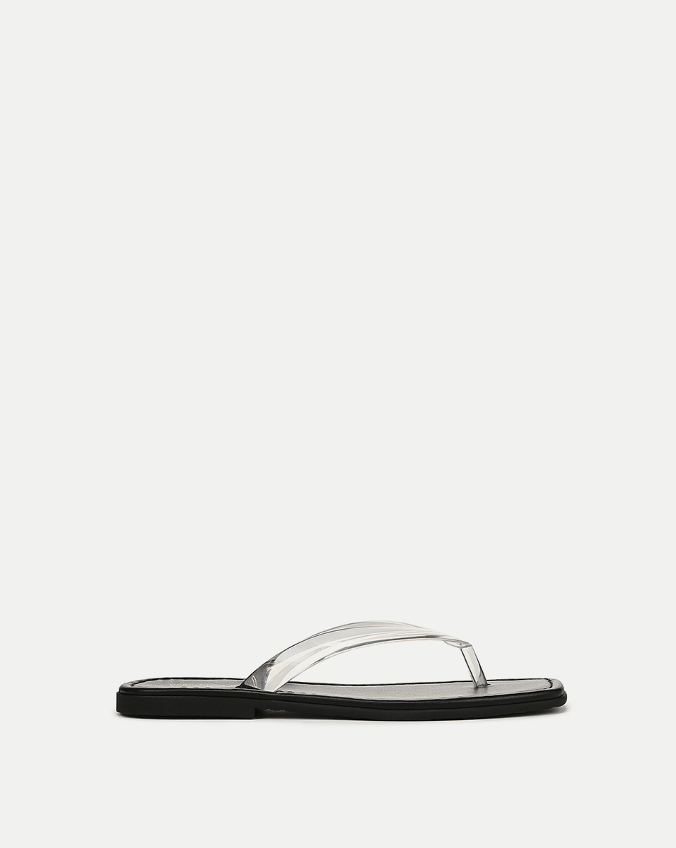 Luxury Leather Jelly Flip-Flops for Women | Clea Sandals