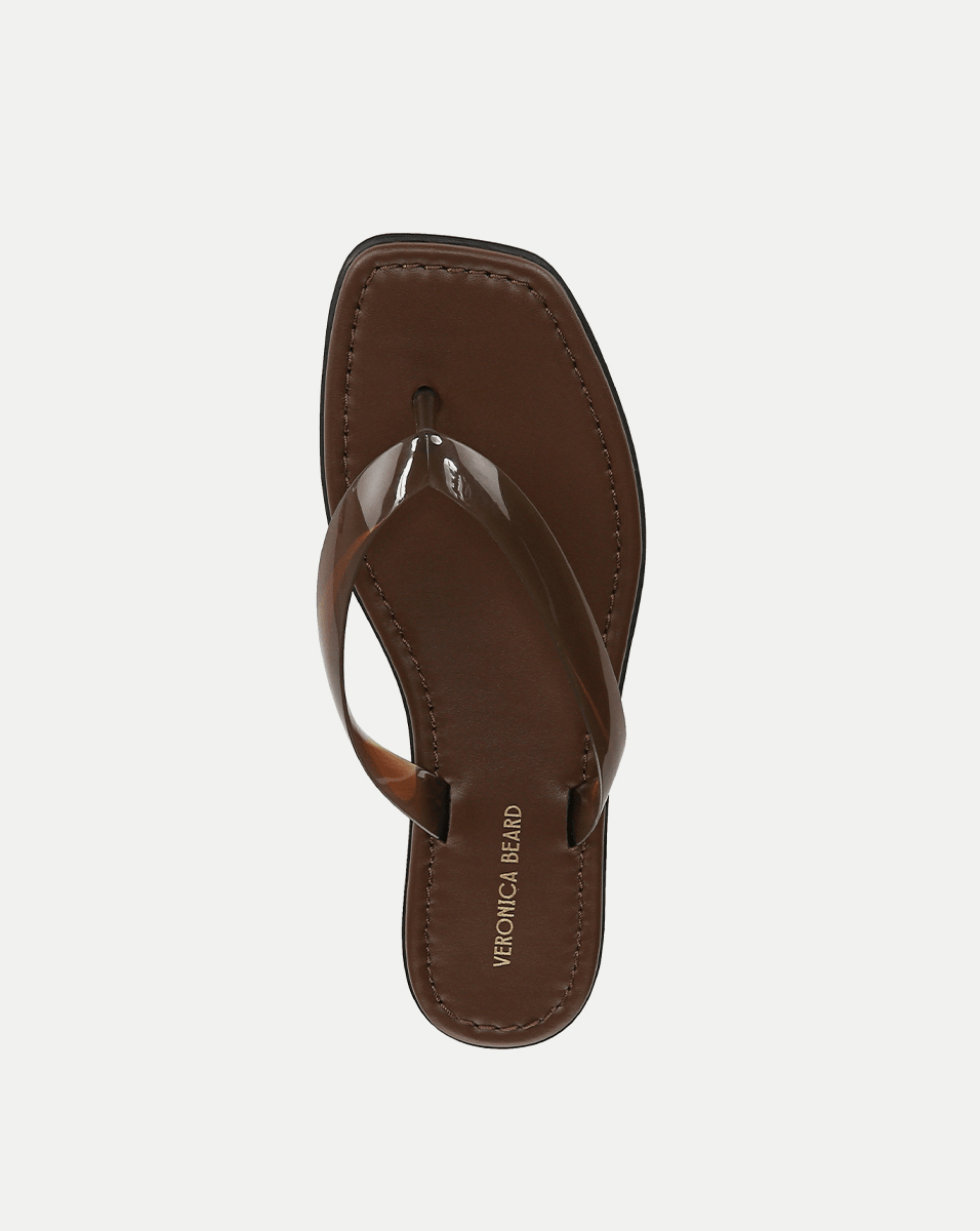 Luxury Leather Jelly Flip-Flops for Women | Clea Sandals