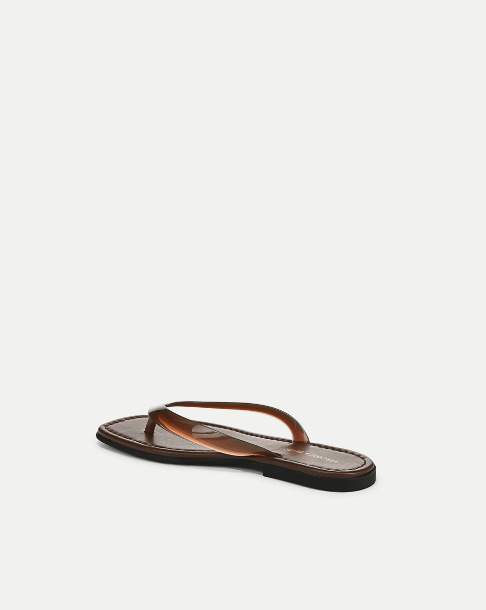 Luxury Leather Jelly Flip-Flops for Women | Clea Sandals