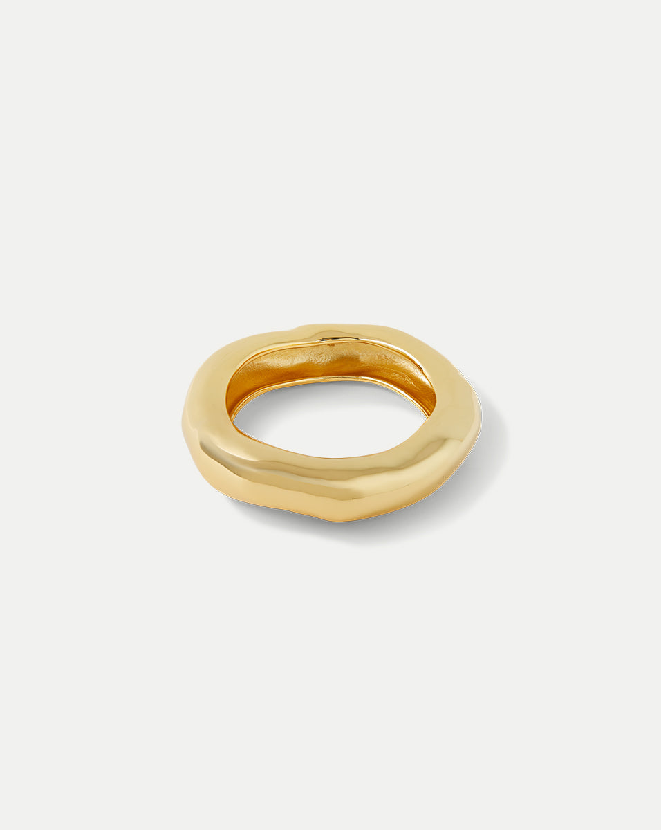 14k Gold Plated Bangle Bracelet for Women | Alexis Bittar