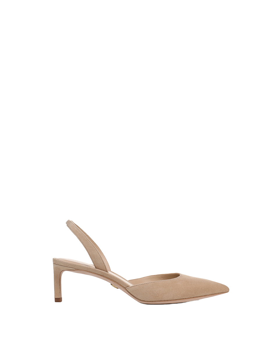 Suede Slingback Pump with 2" Heel for Work & Nights Out | Caroline