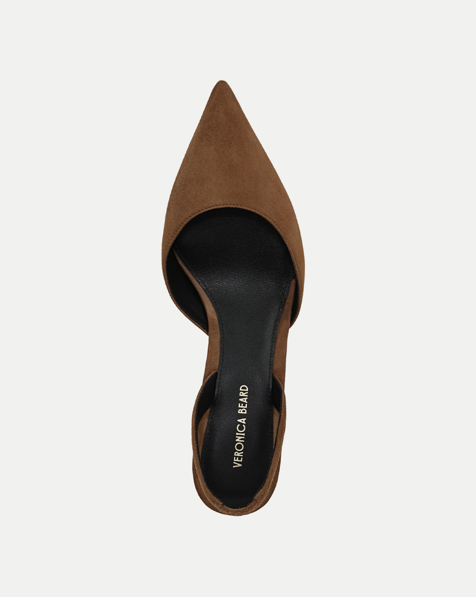 Suede Slingback Pump with 2" Heel for Work & Nights Out | Caroline