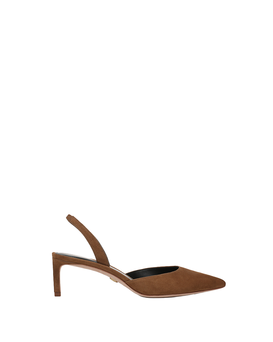 Suede Slingback Pump with 2" Heel for Work & Nights Out | Caroline
