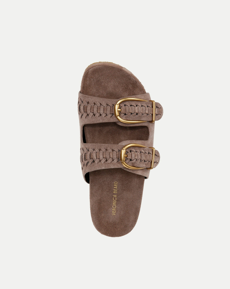 Women's Suede Buckle Sandals for Everyday Comfort | Paige