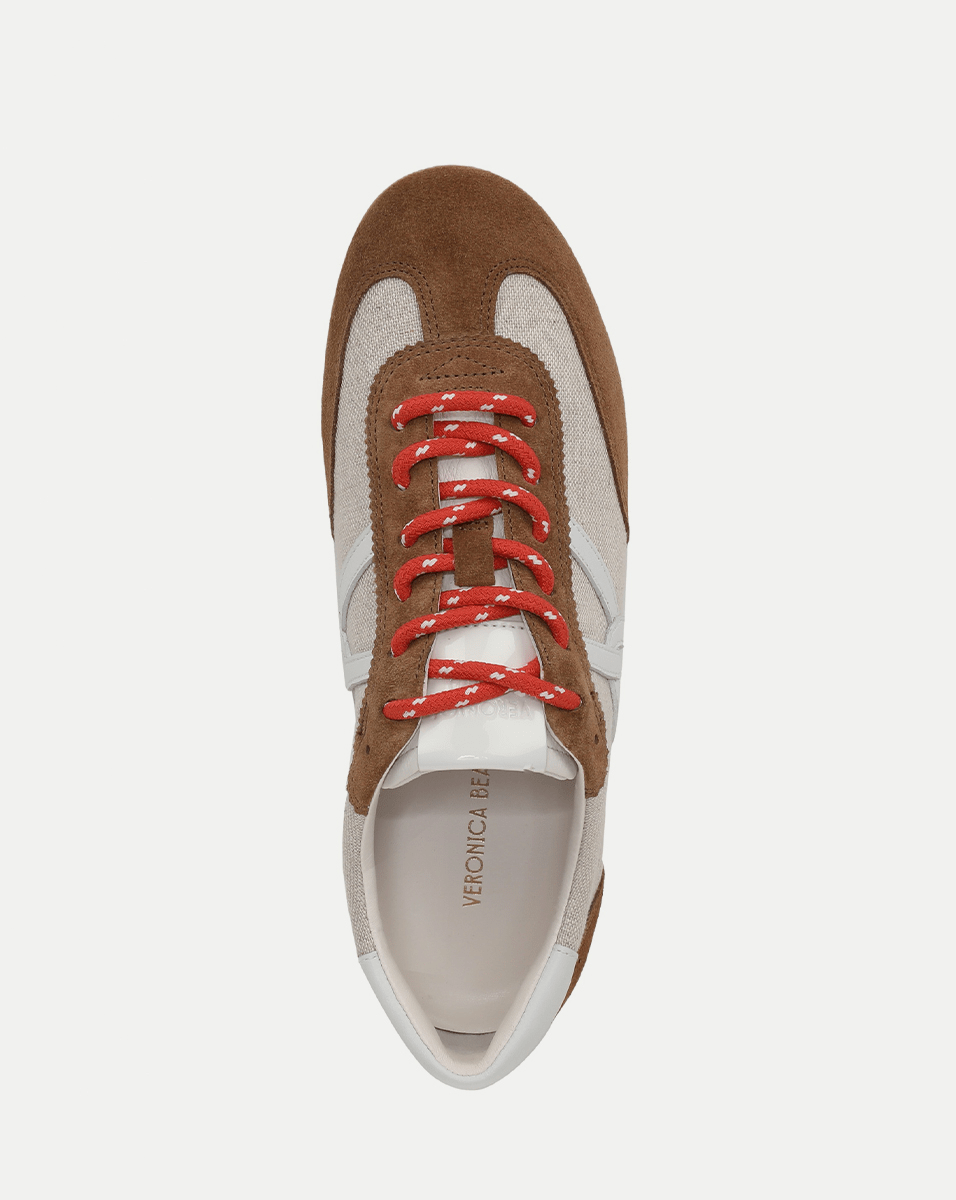 Butter Yellow Suede Sneakers with Leather Accents | Riviera