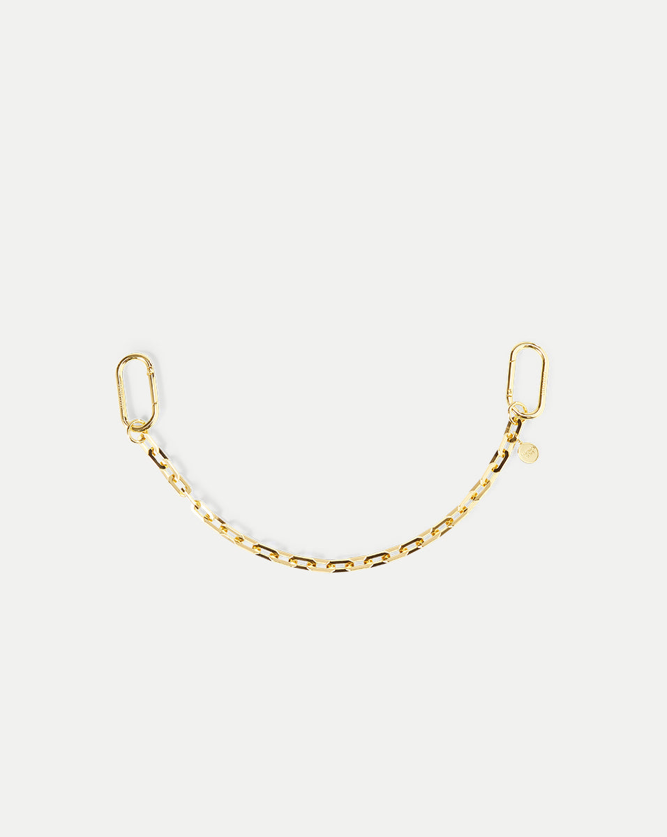 Gold-Plated Chain Bag Charm with Vintage Design | Lulu Frost