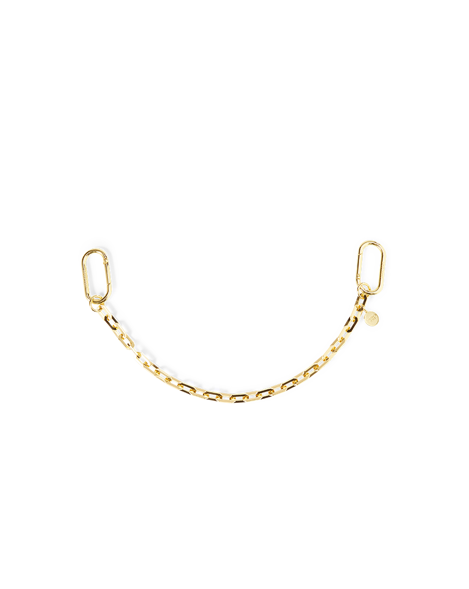 Gold-Plated Chain Bag Charm with Vintage Design | Lulu Frost