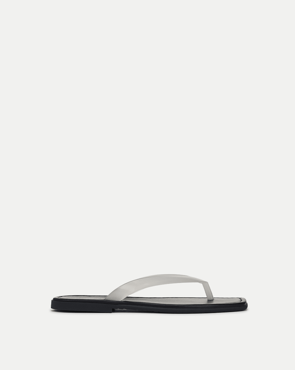 Luxury Leather Jelly Flip-Flops for Women | Clea Sandals
