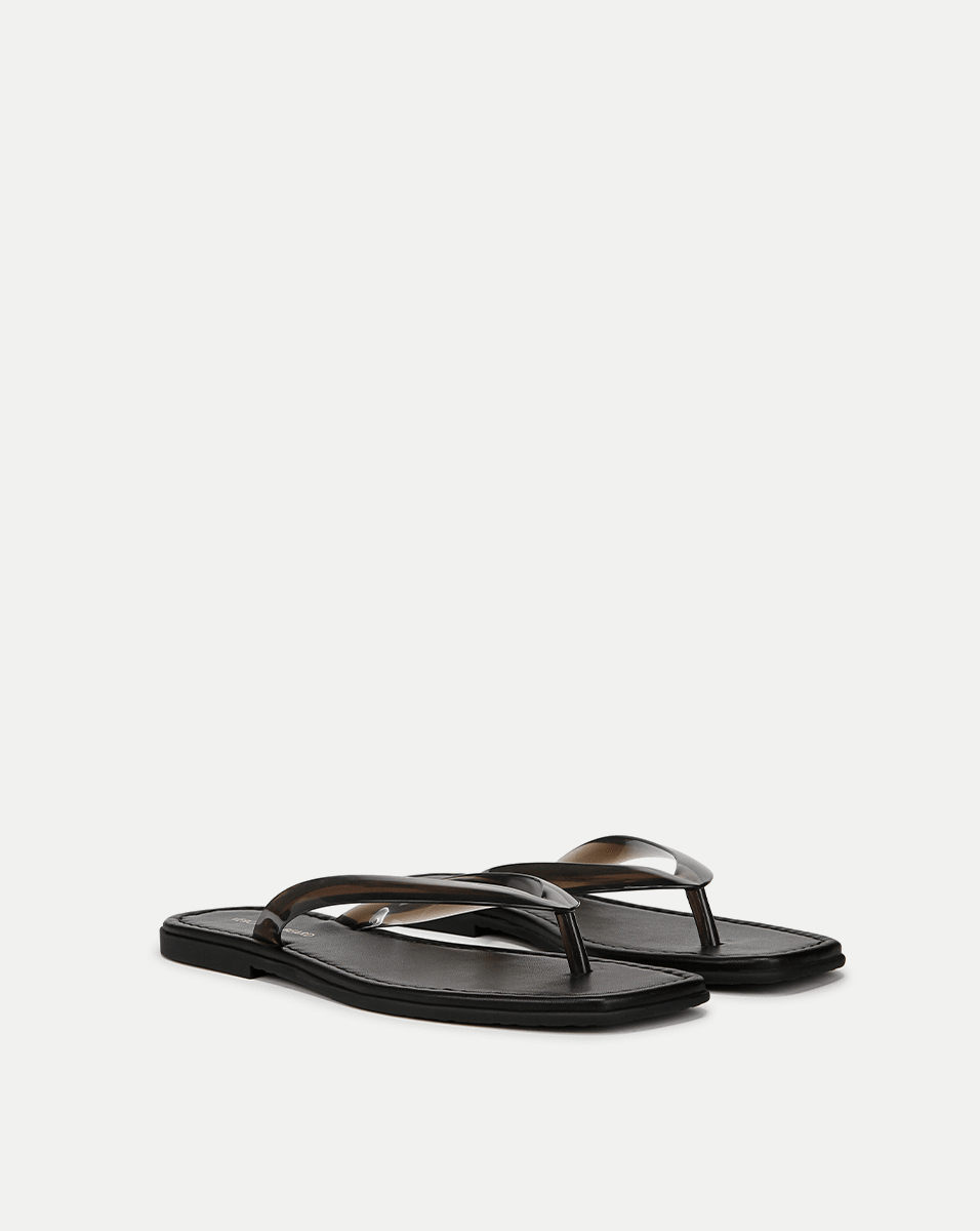 Luxury Leather Jelly Flip-Flops for Women | Clea Sandals