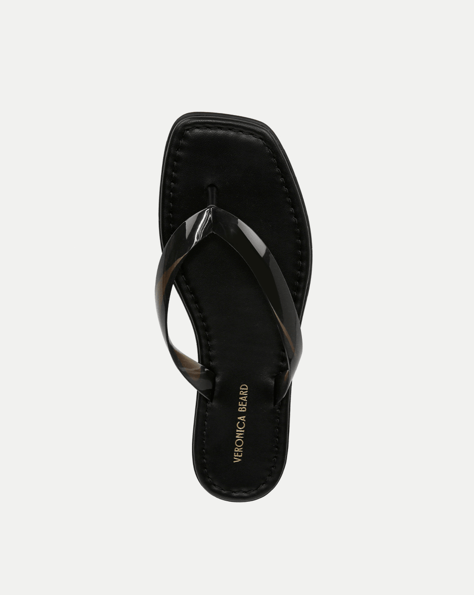 Luxury Leather Jelly Flip-Flops for Women | Clea Sandals