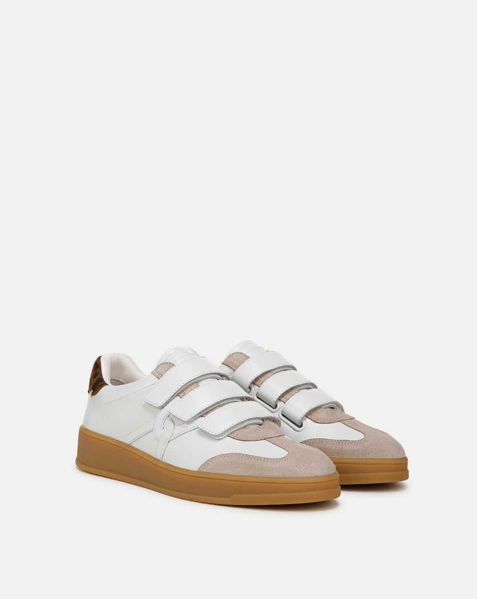 Leather Velcro Sneakers for Men | Reagan Comfort Walking Shoes