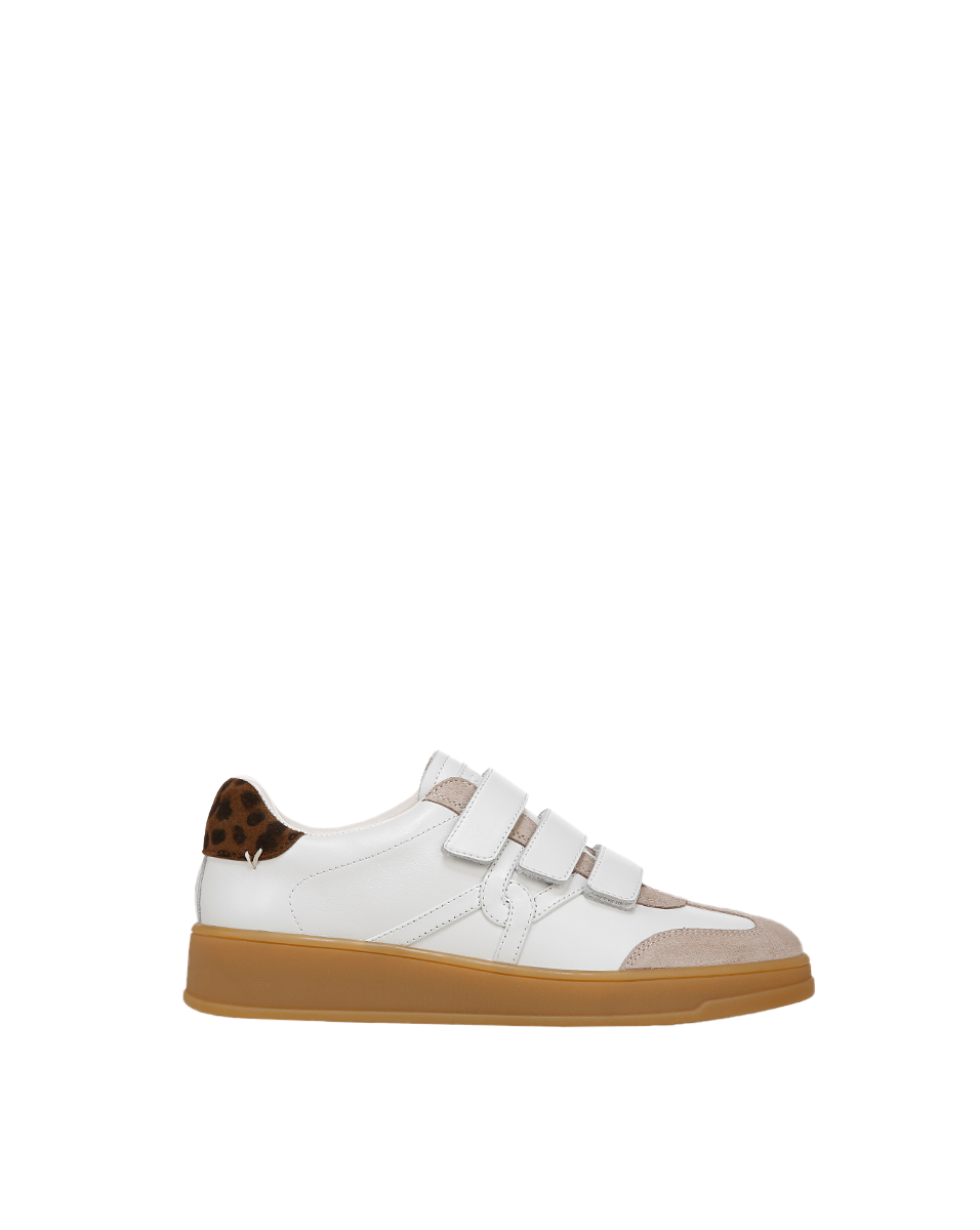 Leather Velcro Sneakers for Men | Reagan Comfort Walking Shoes