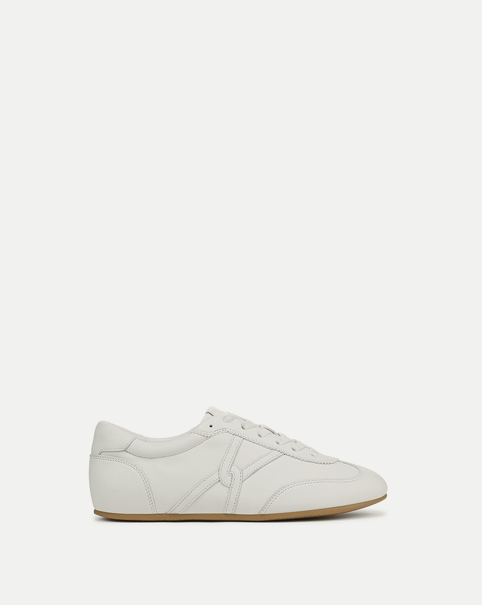 Butter Yellow Suede Sneakers with Leather Accents | Riviera