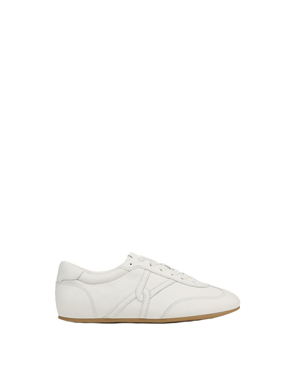 Butter Yellow Suede Sneakers with Leather Accents | Riviera