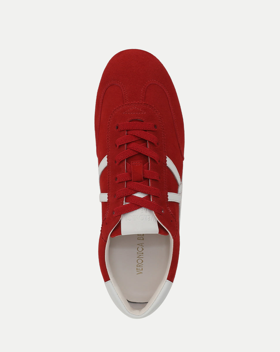Butter Yellow Suede Sneakers with Leather Accents | Riviera