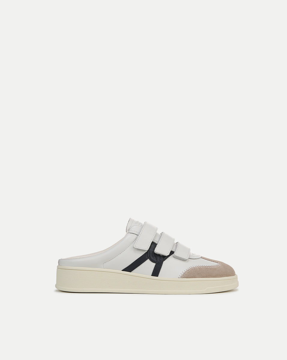Leather Velcro Mule Slip-On for Women | Reagan