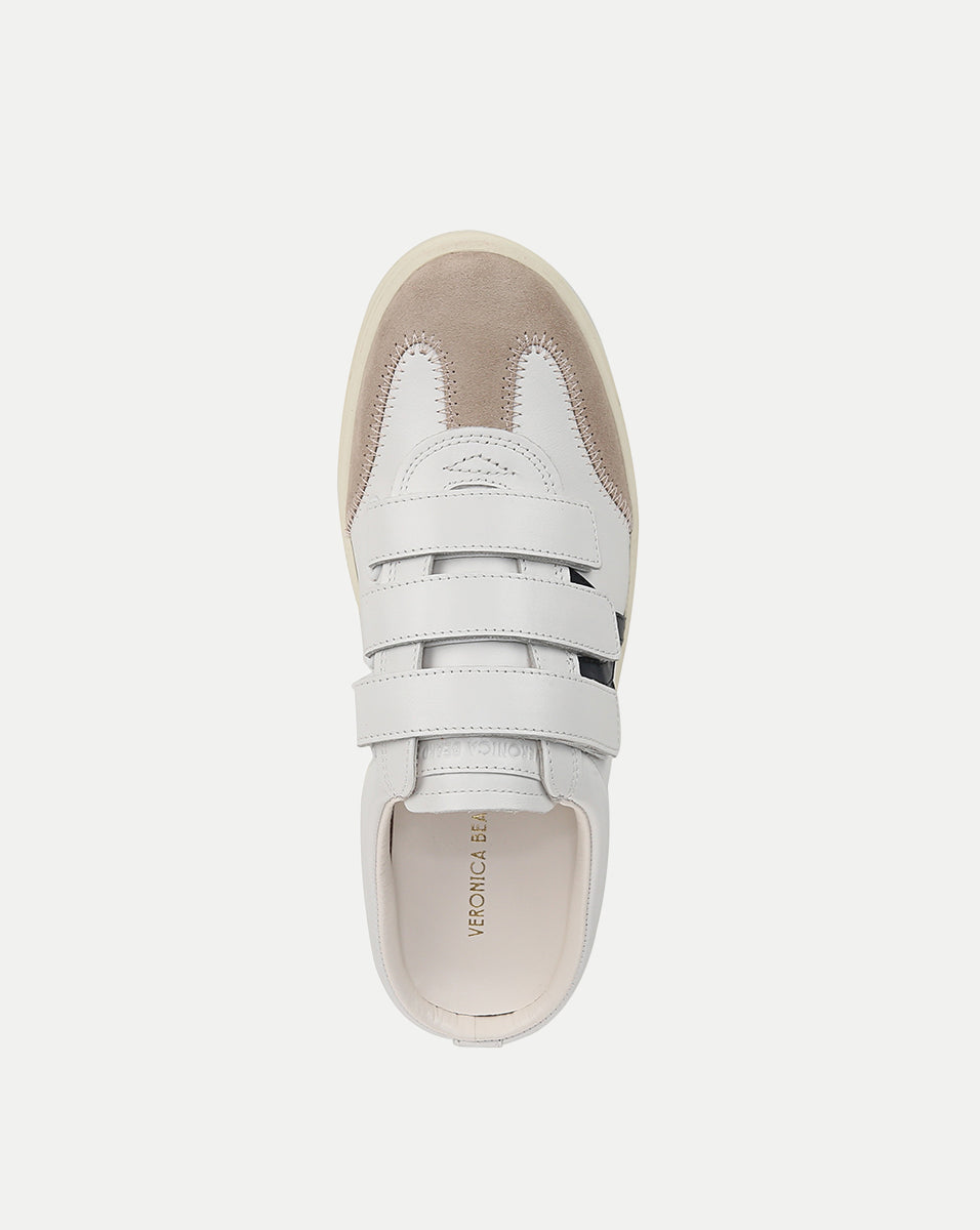 Leather Velcro Mule Slip-On for Women | Reagan