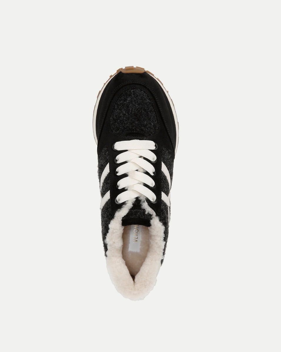 Shearling-Lined Sneakers for Women | Valentina Plush Winter Shoes