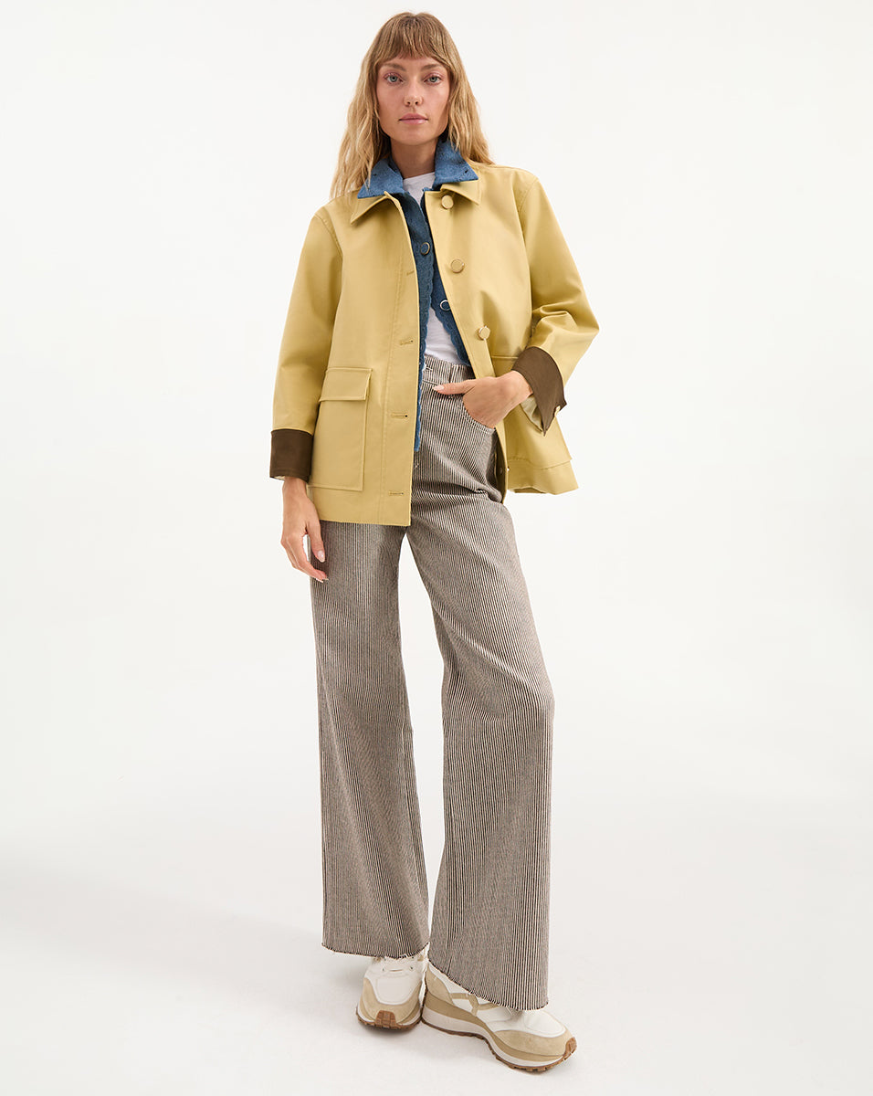 High-Rise Wide-Leg Jeans in Timeless Blue Wash | Taylor