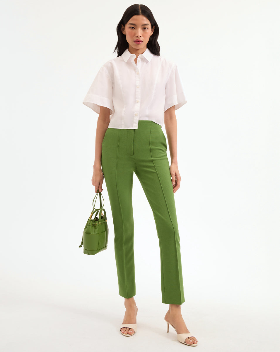 High Waist Slim Leg Pants for Work & Weekend | Kean Pant