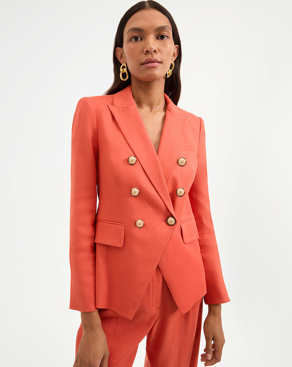 Stretch-Linen Dickey Jacket for Women | Miller Blazer