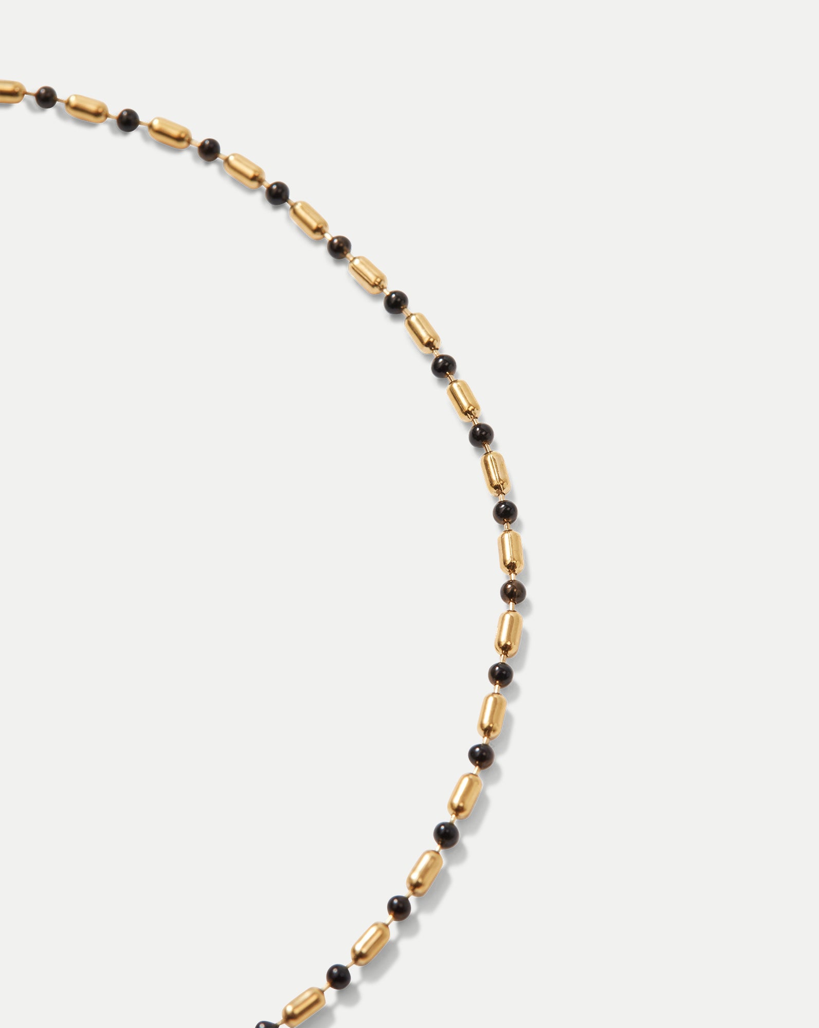 Gold & Turquoise Enamel Bead Anklet | Waterproof & Durable