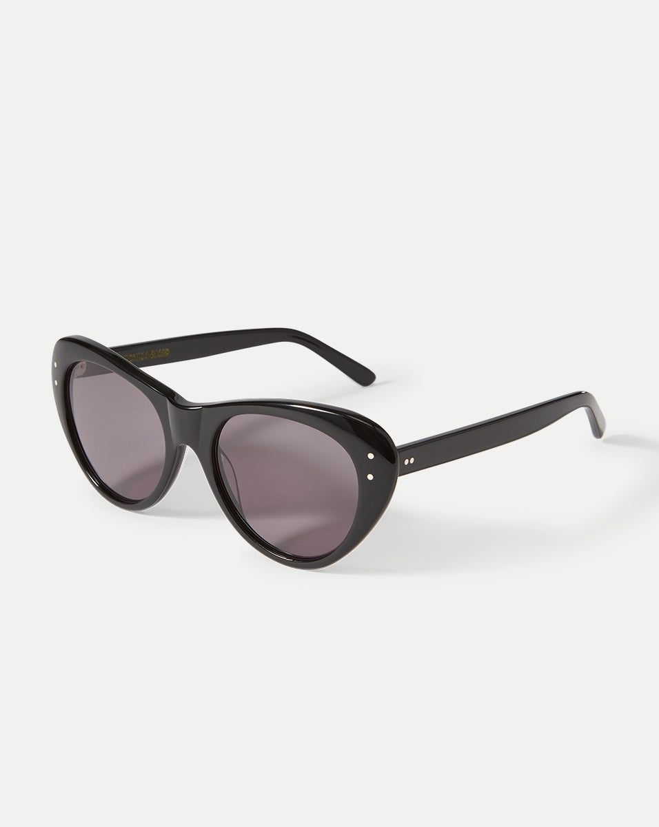Chic Cat-Eye Sunglasses with Green CR-39 Lenses | Selima Optique Edie