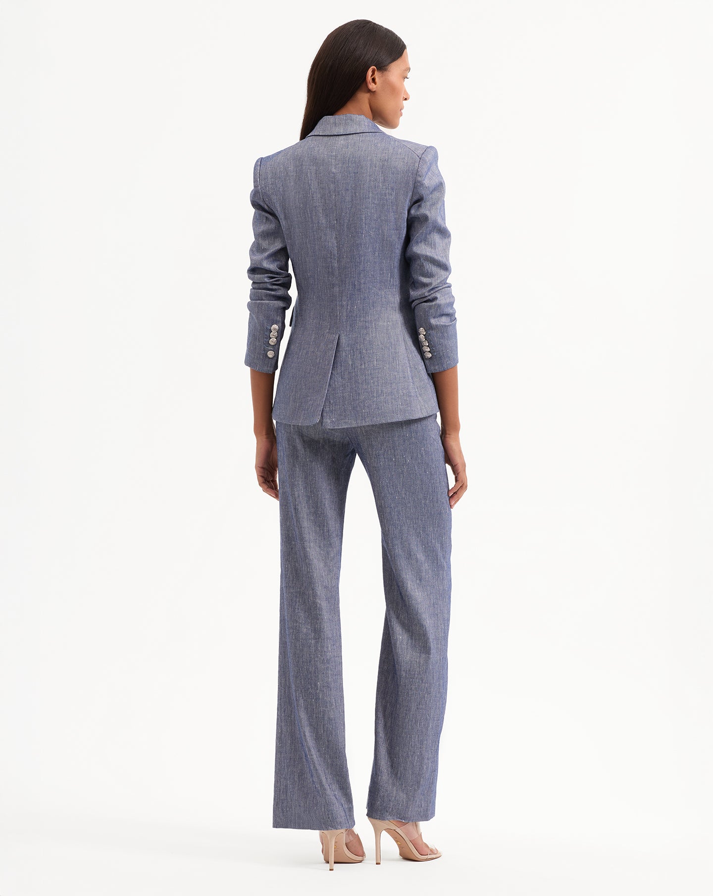Stretch-Linen Dickey Jacket for Summer | Miller Linen USA Made