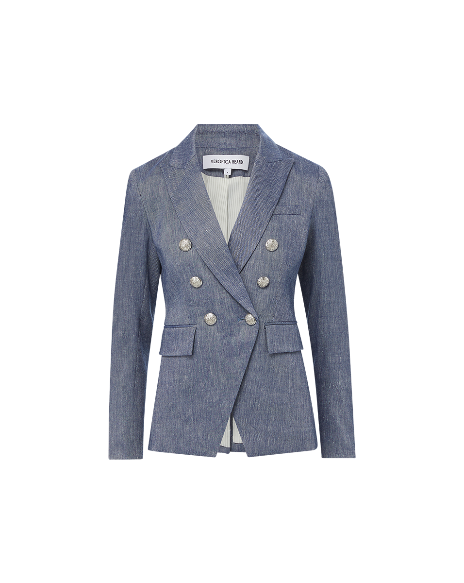 Stretch-Linen Dickey Jacket for Summer | Miller Linen USA Made