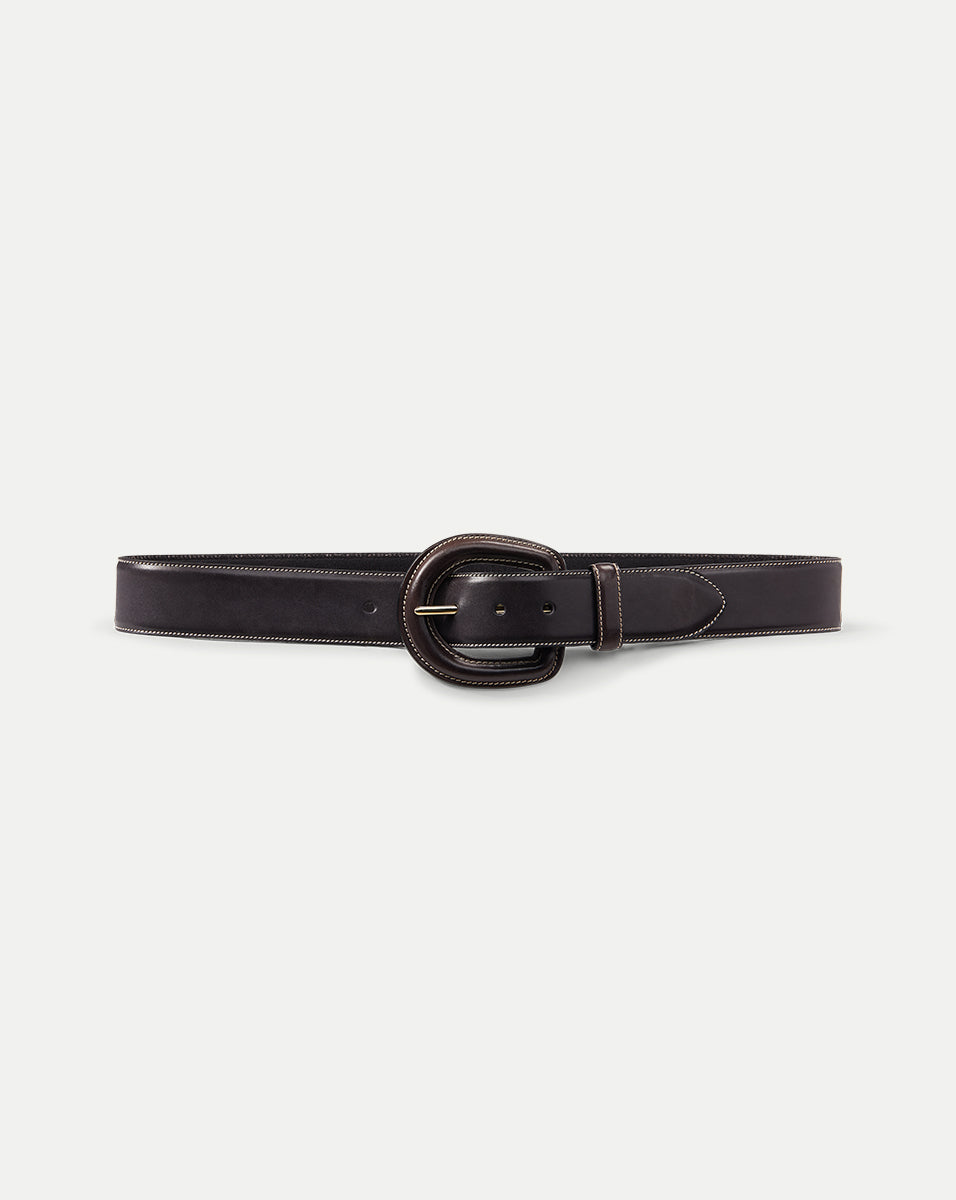 Genuine Norwegian Leather Belt for Men | Gavazzeni Aloe