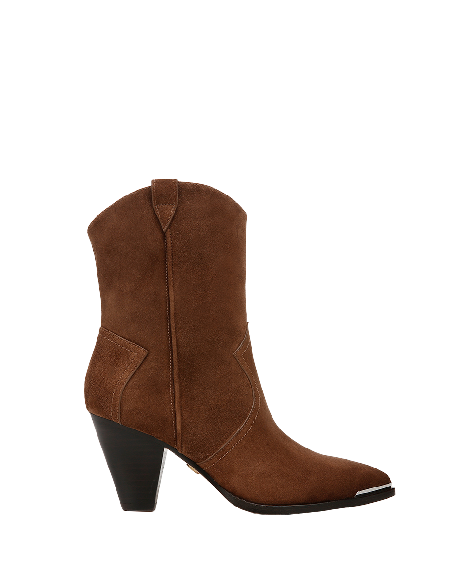 Suede Western Booties with 3" Heel for Women | Cody