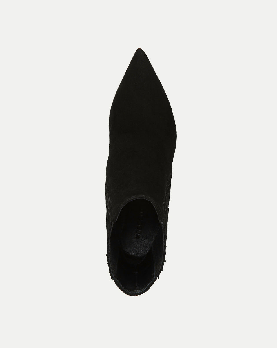 Stylish Suede Ankle Boots with 3.75" Heel | Lisa Bootie