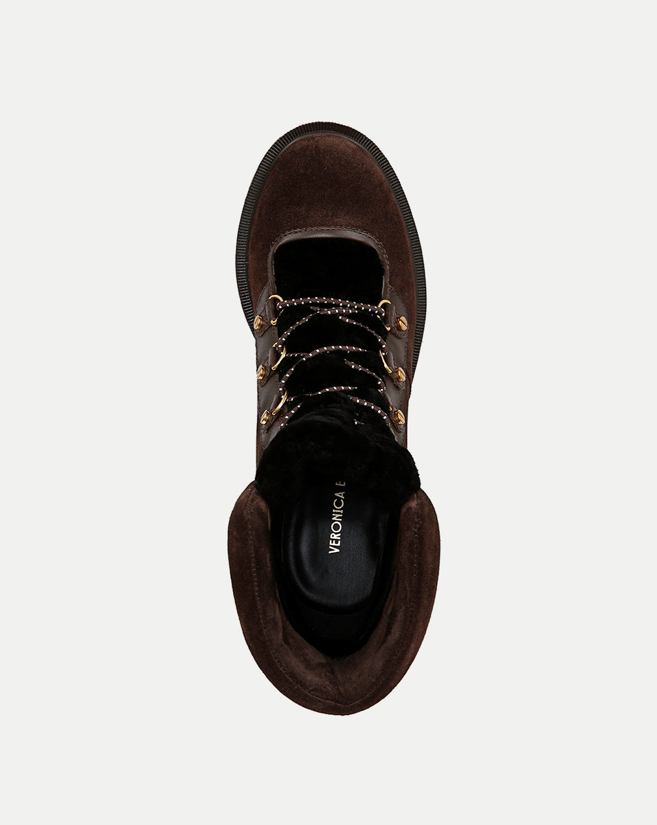 Lug Sole Bootie with Elastic Laces & 3.5" Heel | Reece