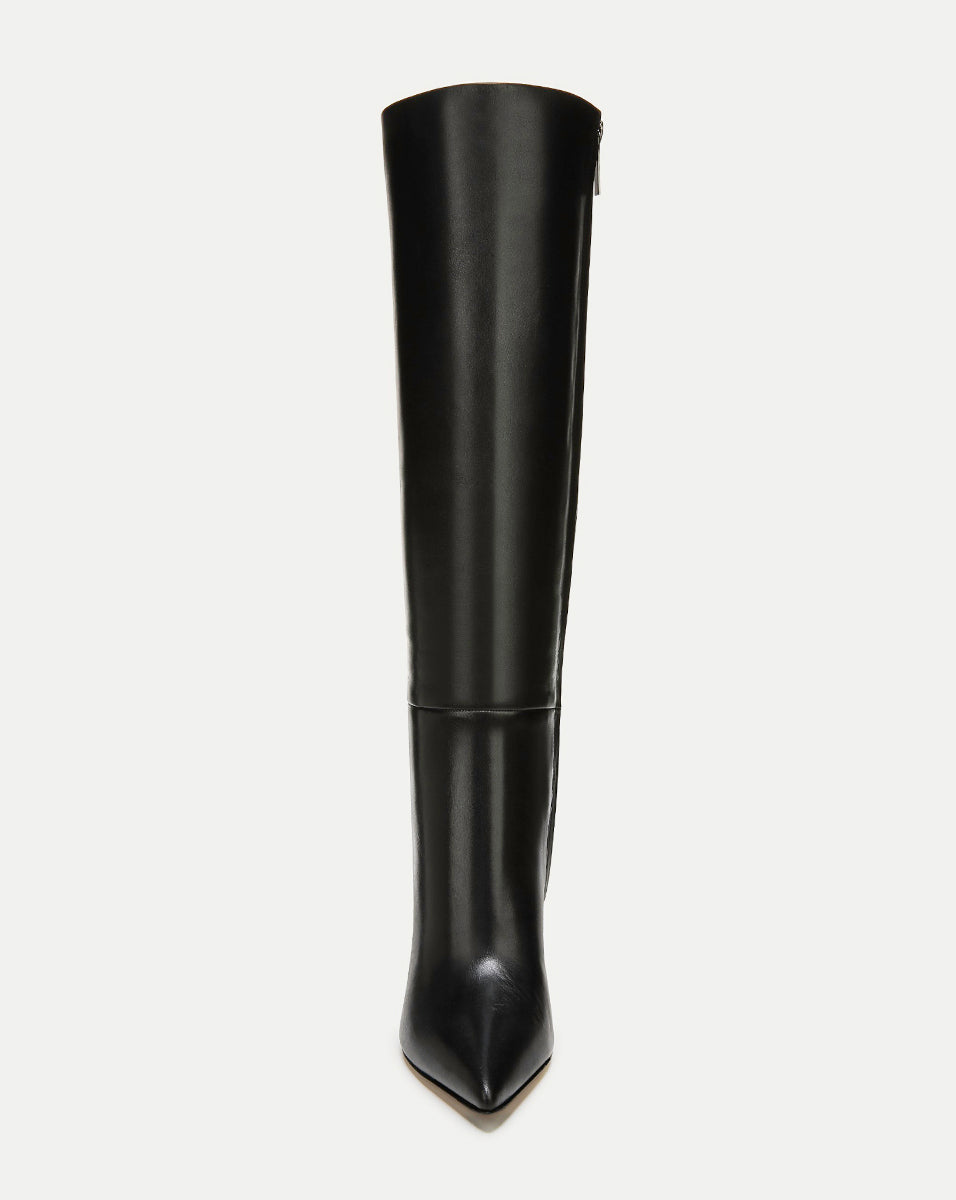 Knee-High Leather Boots with Stiletto Heel for Women | Lisa Tall Boot