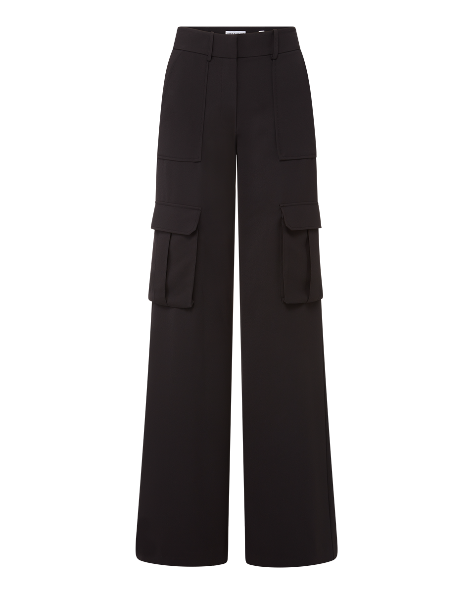 Luxury Cargo Pants for Women - High-Rise Wide Leg | Saul