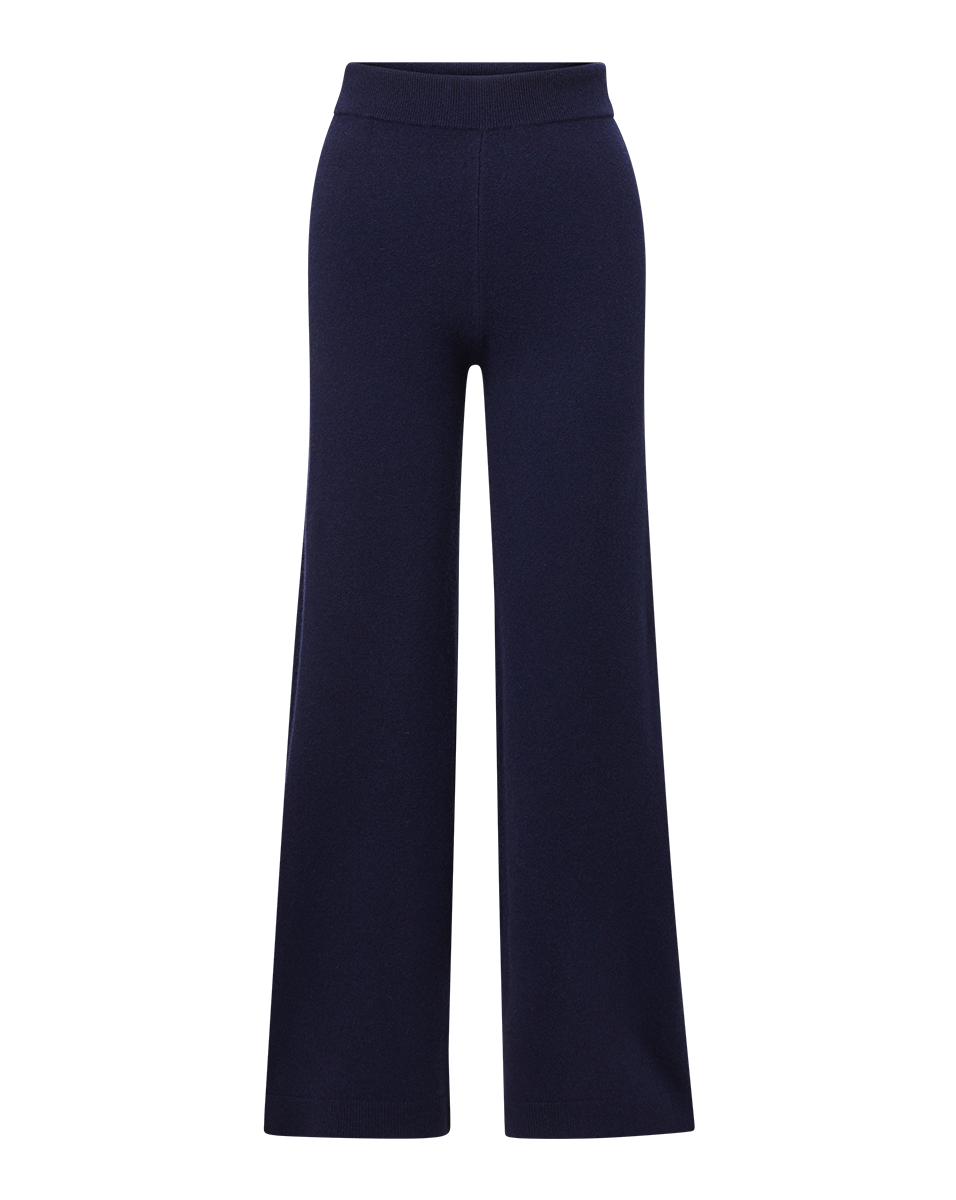 Luxury Cashmere Merino Wool Sweatpants | Jenkins High Waist Wide Leg