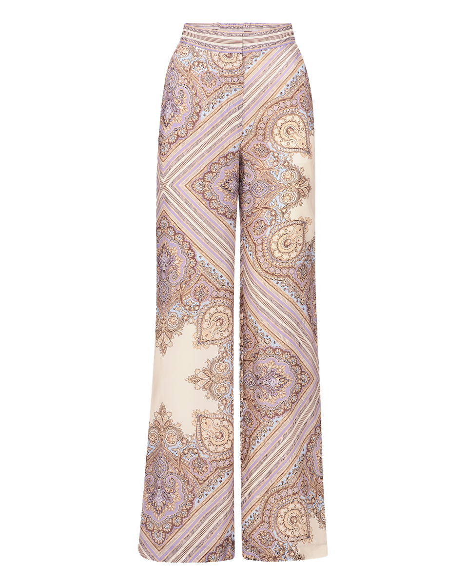 Silk Pants for Women | High Waist Wide Leg | Grigore