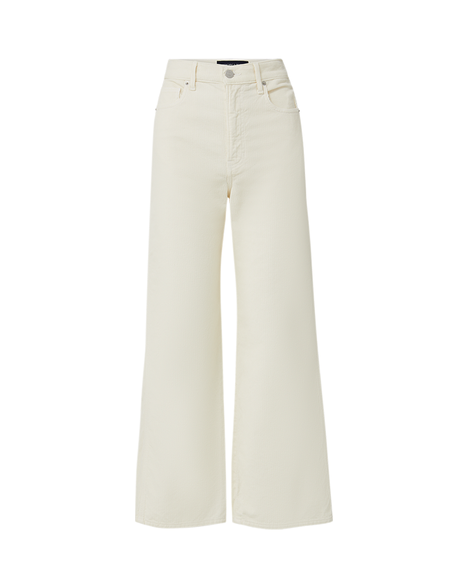 Corduroy Cropped Wide-Leg Pants for Women | Taylor High-Rise
