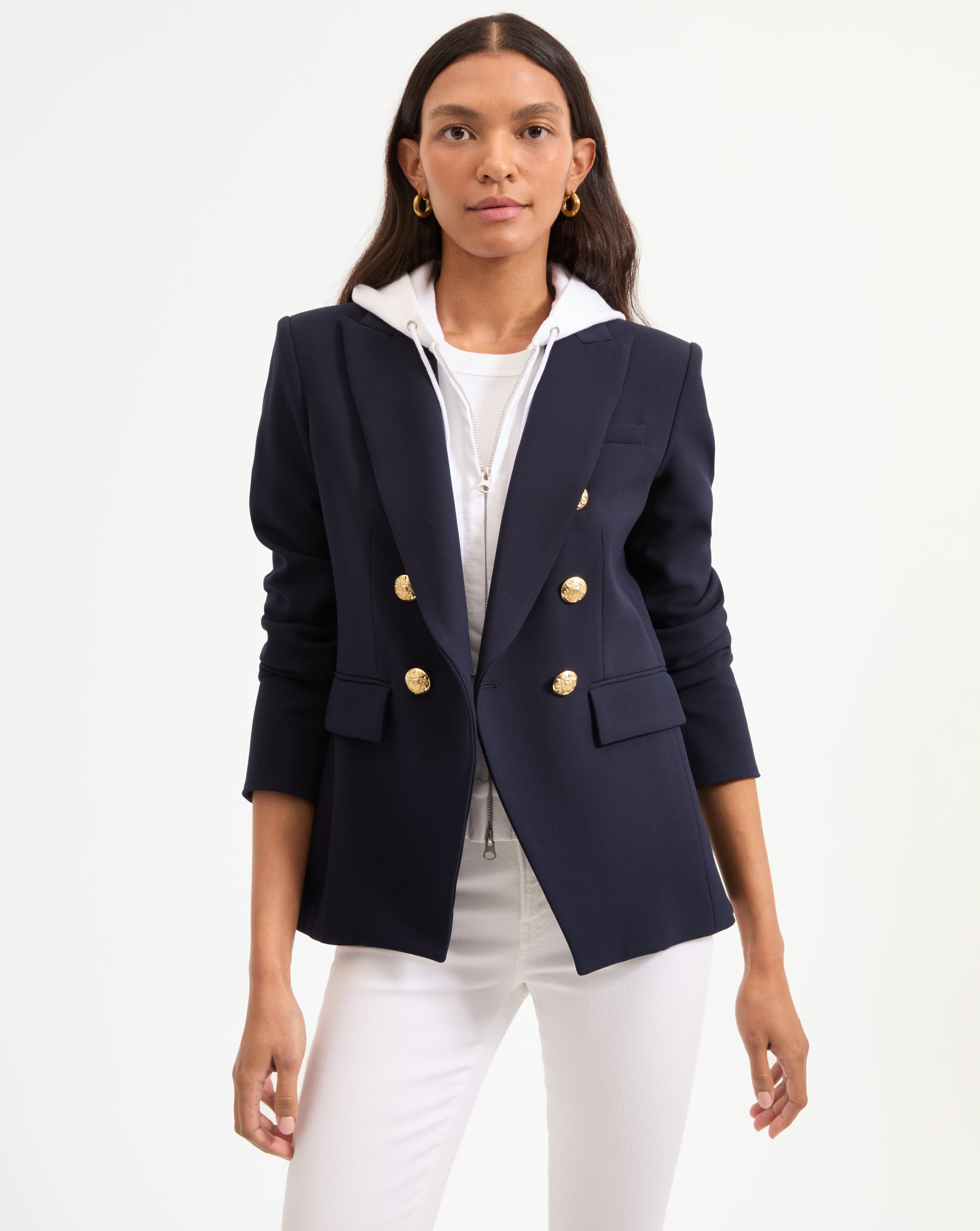 Miller Dickey Jacket - Slim Tailored Blazer with Stretch | Classic Suiting Style