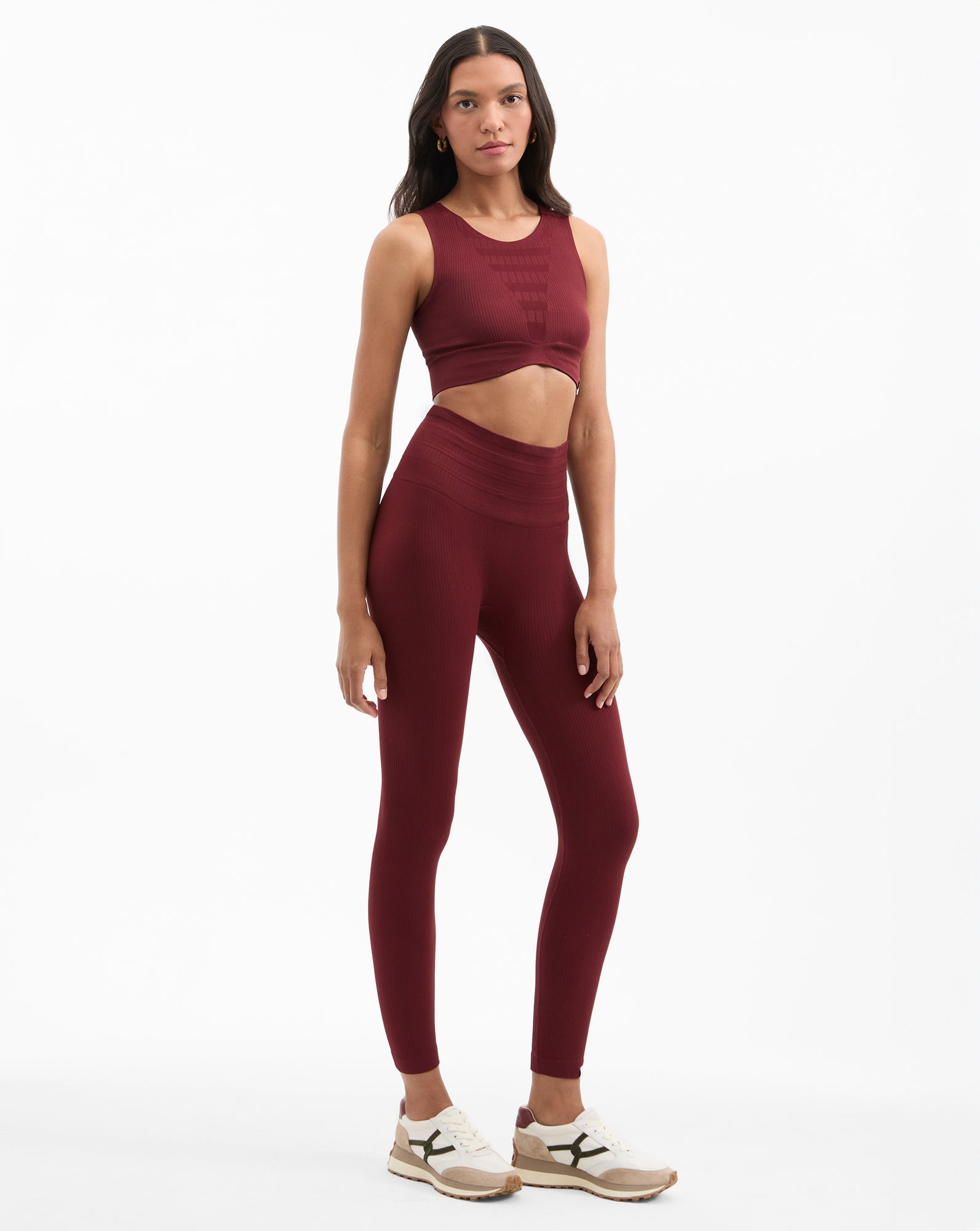 High-Rise Seamless Legging for Workouts | Clay Activewear