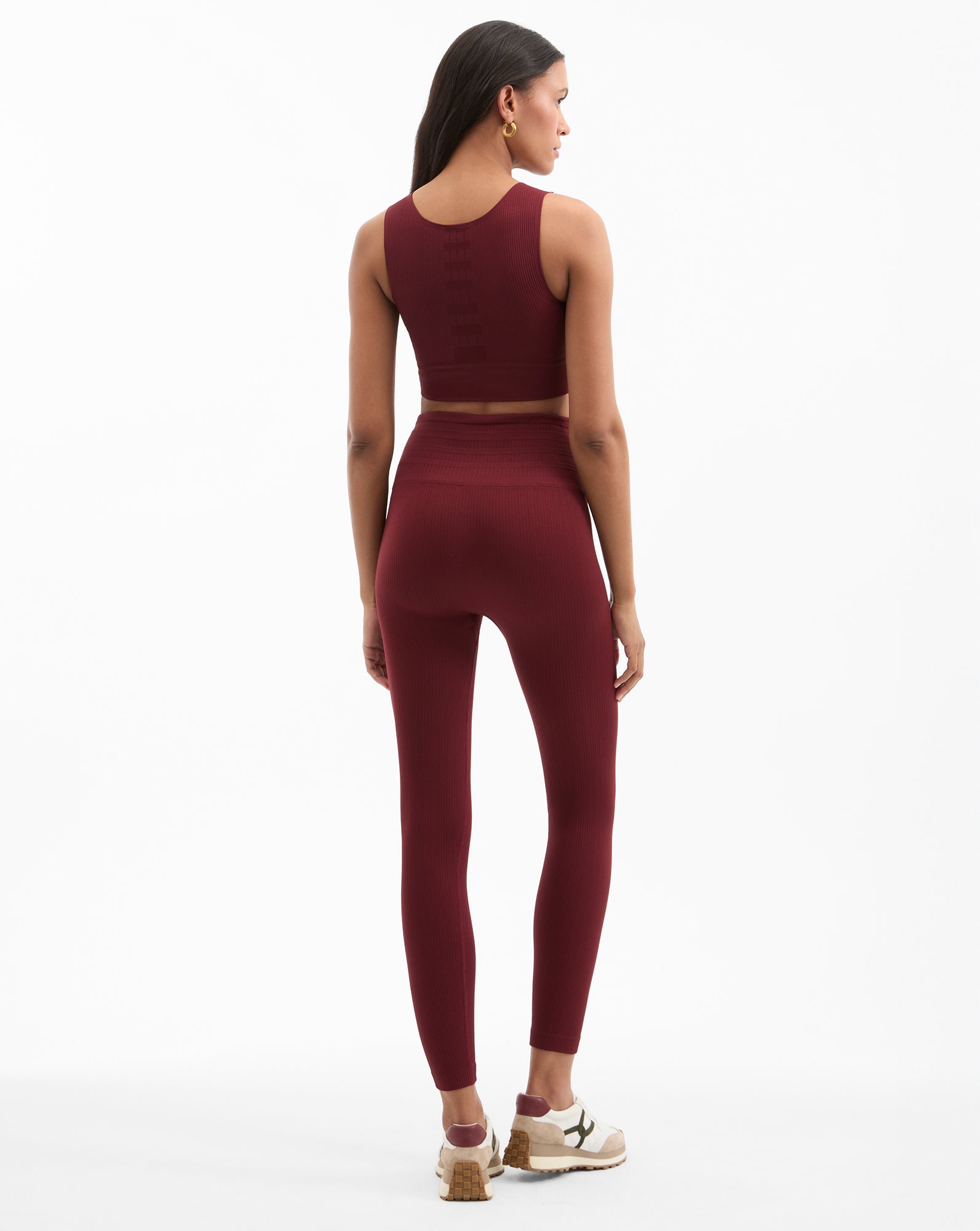 High-Rise Seamless Legging for Workouts | Clay Activewear
