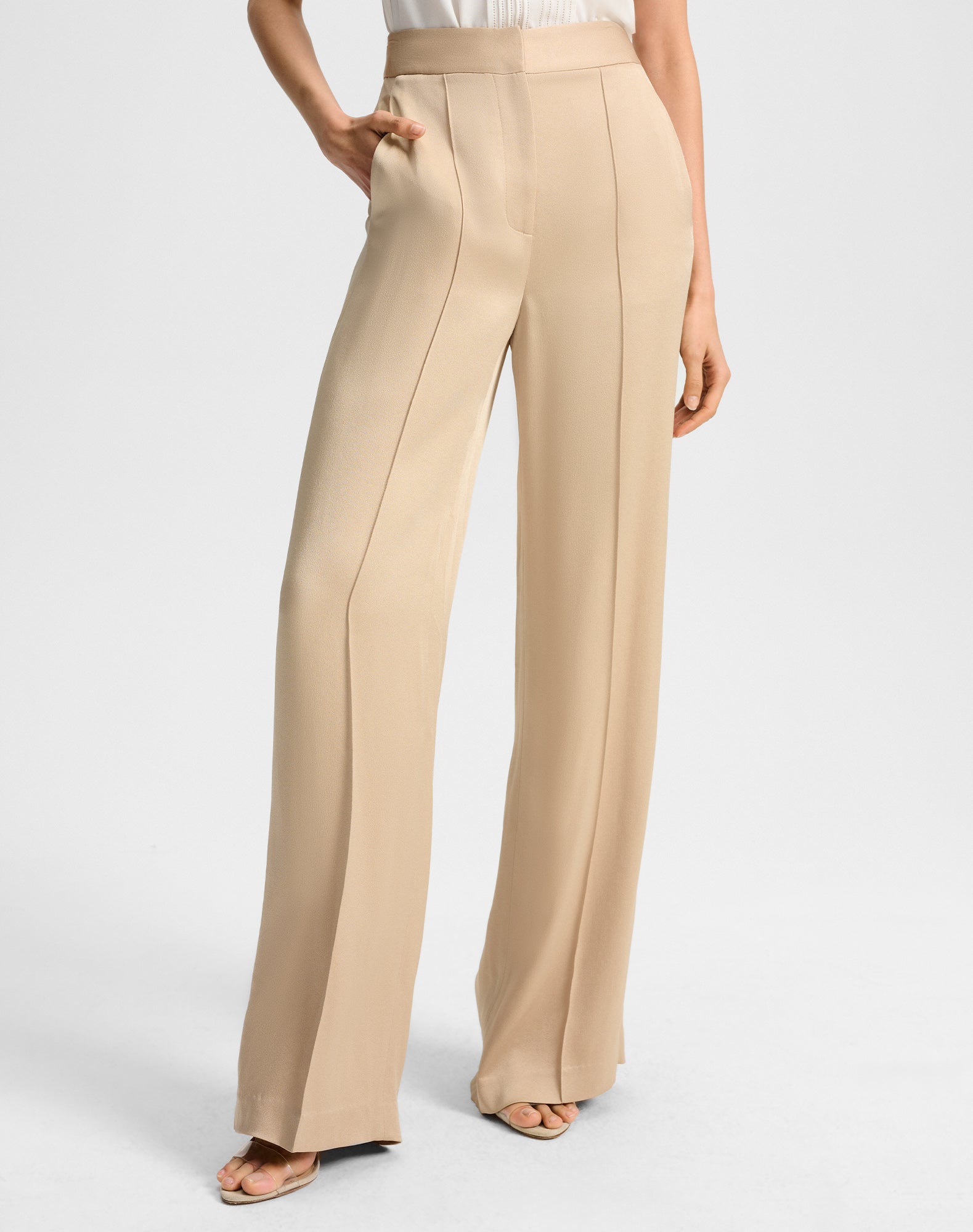 Wide-Leg Pants for Women - High Waist & Stretch Fabric | Edia