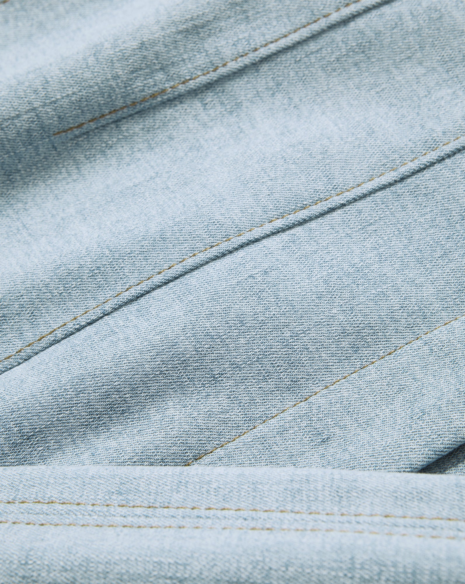High-Waisted Slim Fit Denim Pants with Flared Hem | Hawthorne