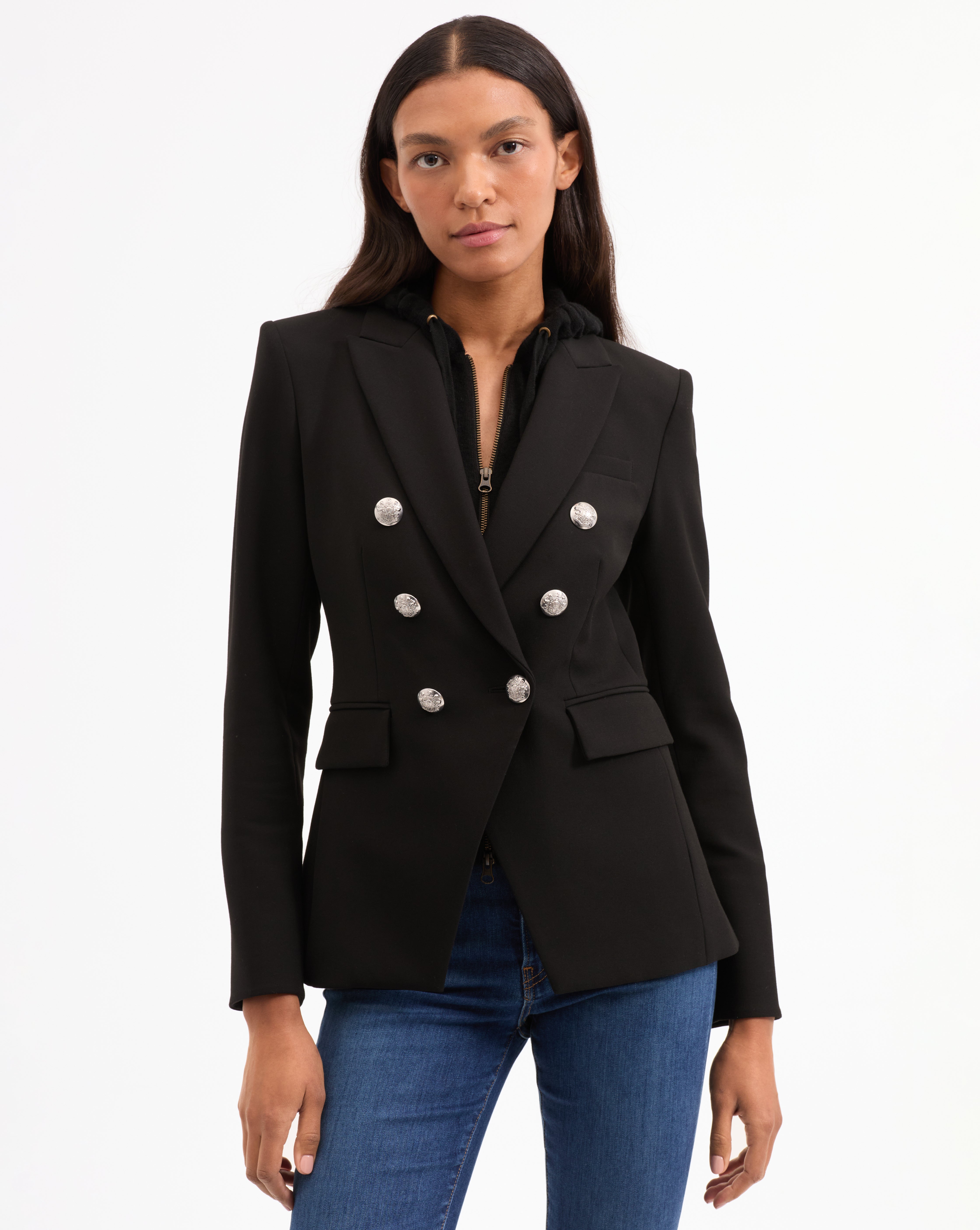 Miller Dickey Jacket - Slim Tailored Blazer with Stretch | Classic Suiting Style