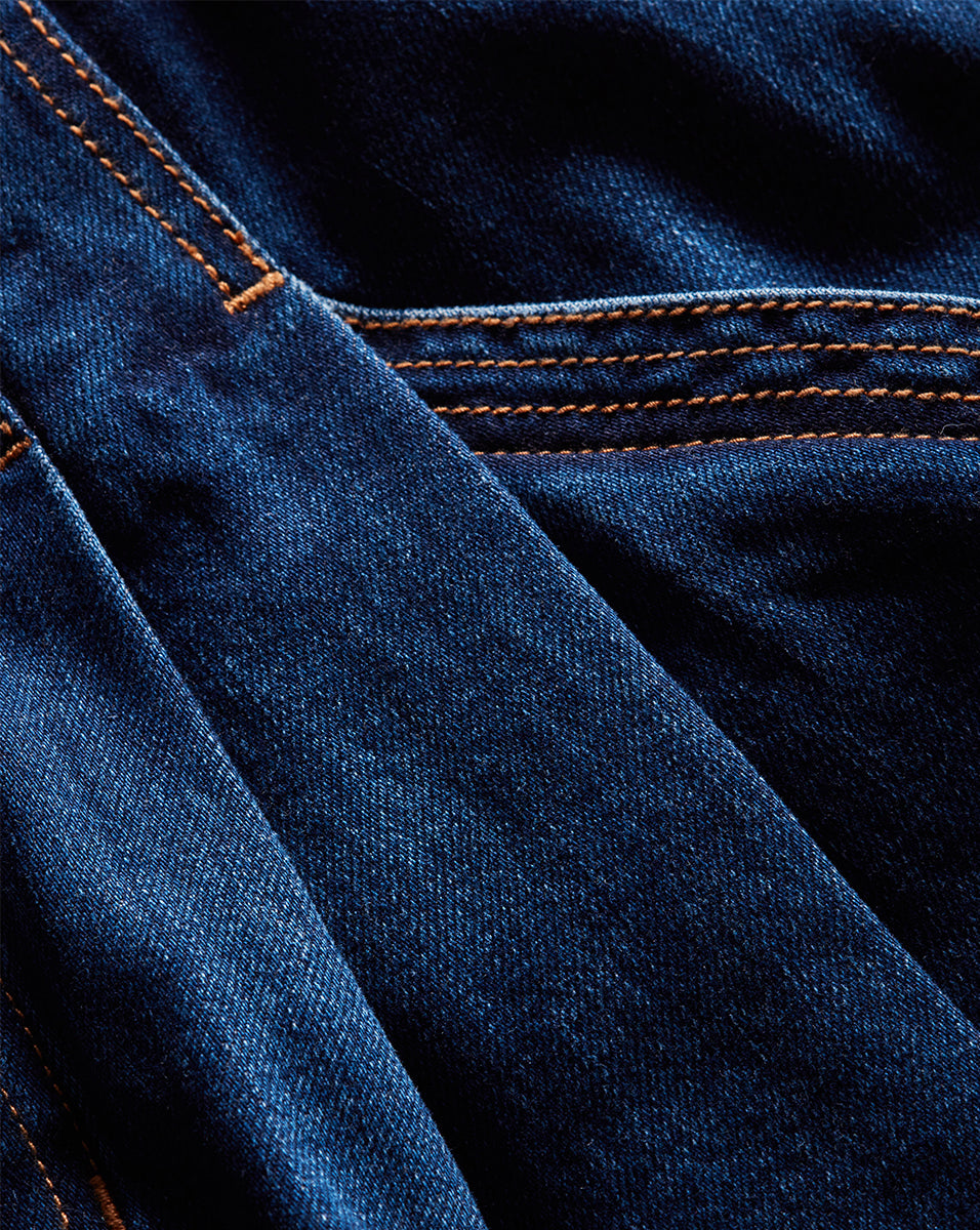 Relaxed A-Line Denim Shorts for Women | Jaffe