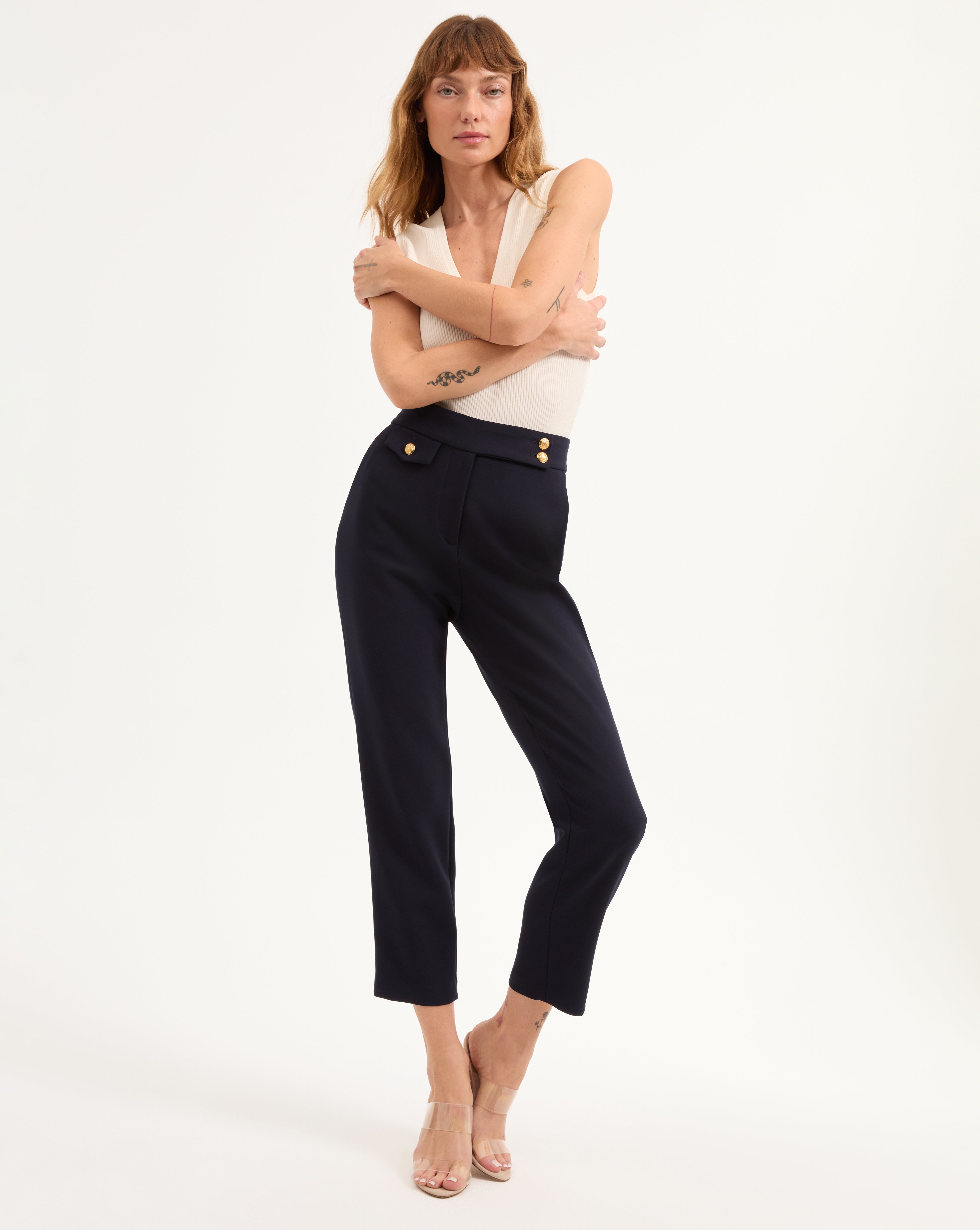 Slim-Leg Office Pants for Women | Renzo