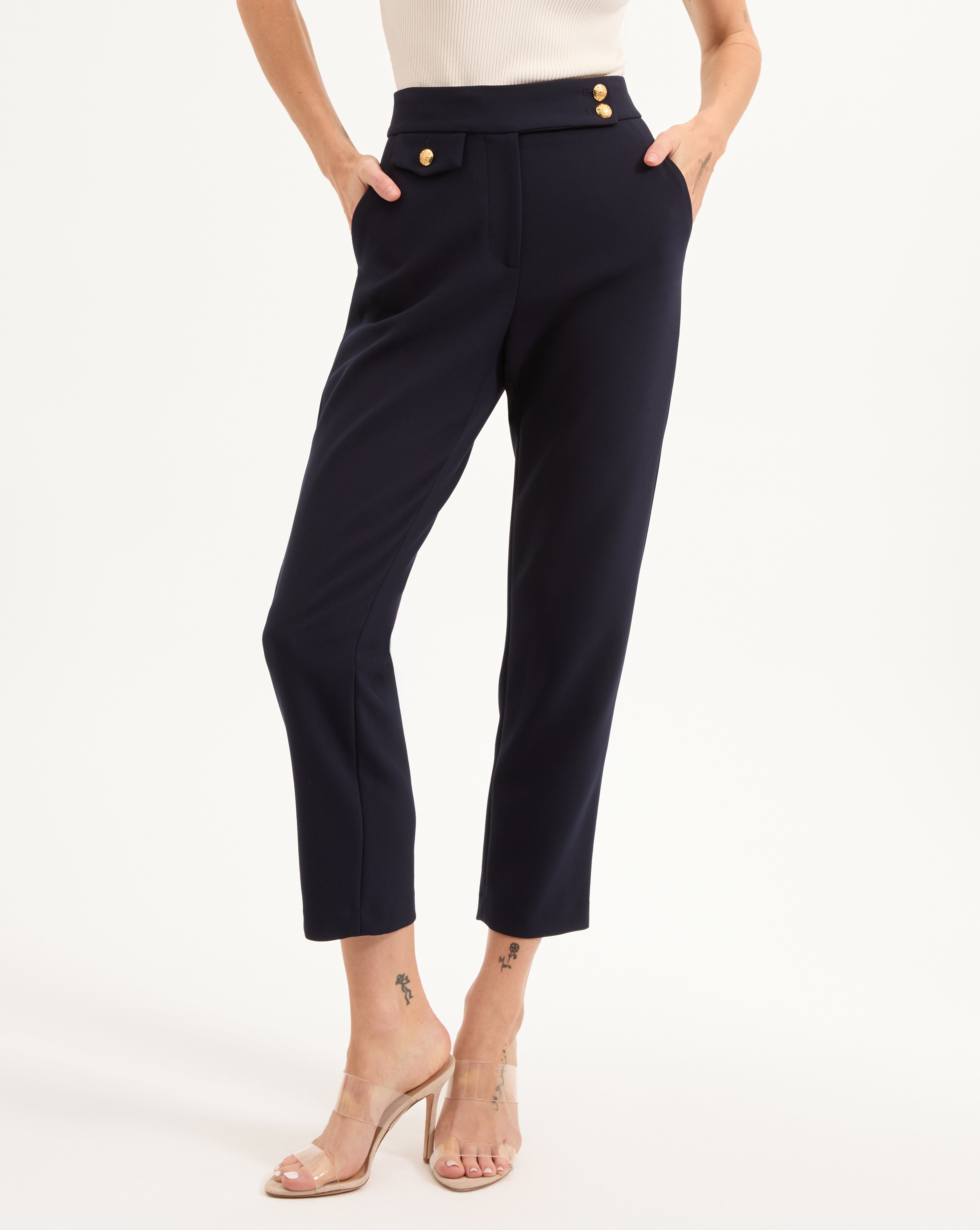 Slim-Leg Office Pants for Women | Renzo
