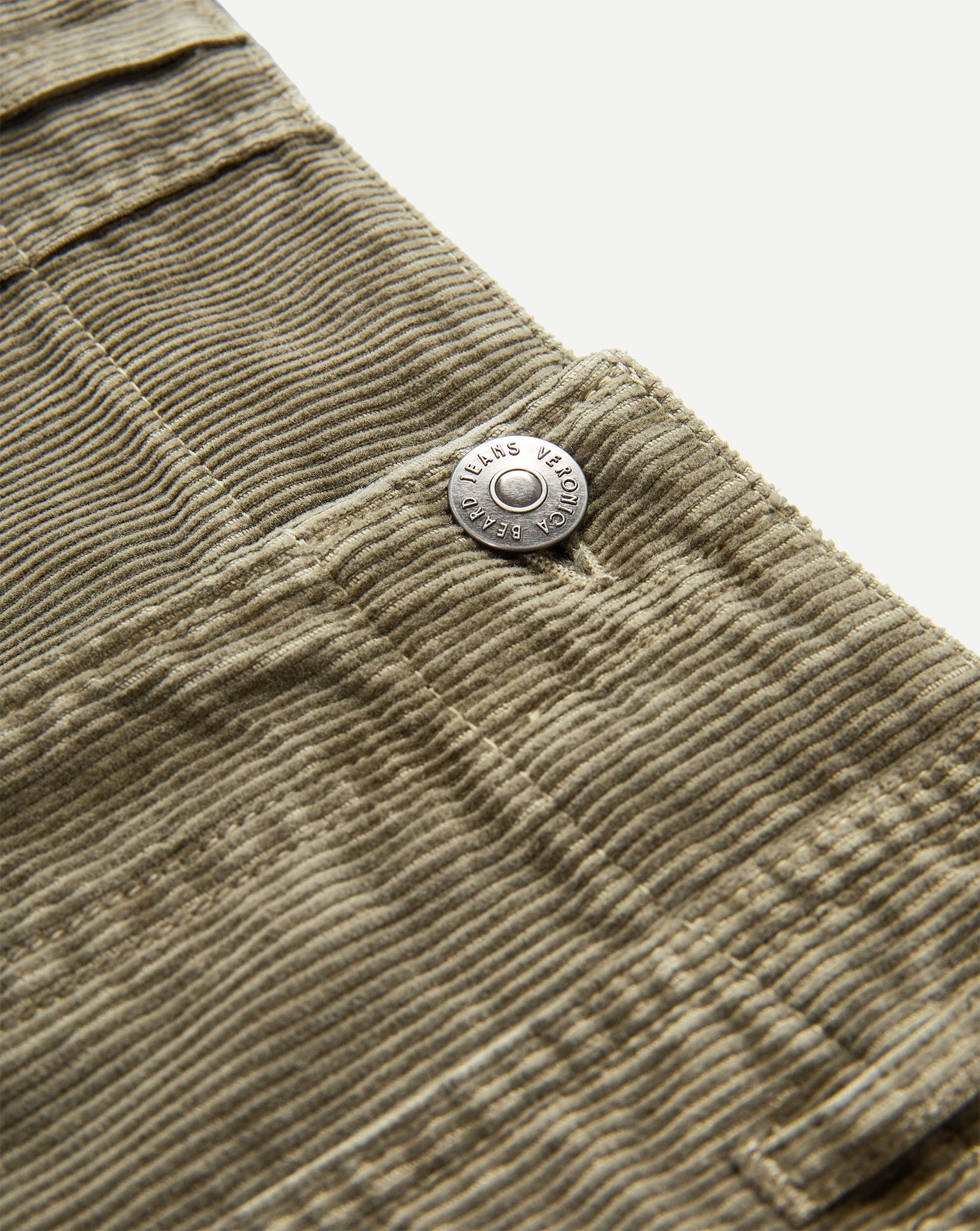 Women's Corduroy Shorts with Elastic Waist & Pockets | Sally A-Line